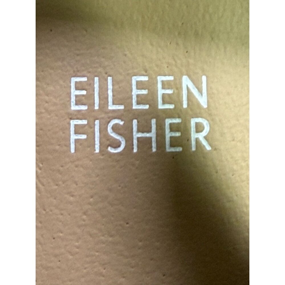 Eileen Fisher Avil Suede Stretch Woven Peep Toe Heels Blush 9 New in Box - Picture 2 of 10